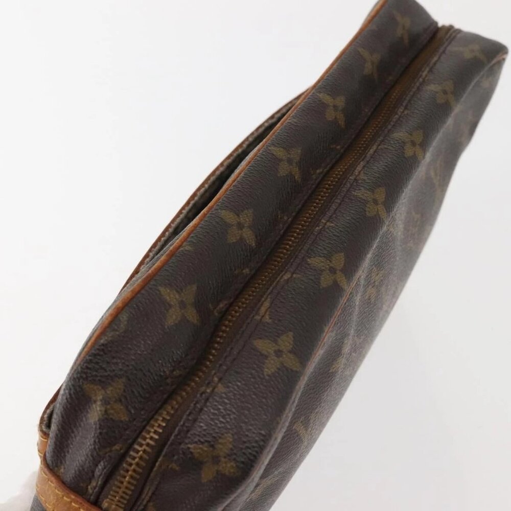 LOUIS VUITTON Monogram Compiegne 28 Clutch Bag M51845 LV Auth BA5993 - Picture 9 of 16